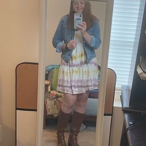 Super soft tie dye dress